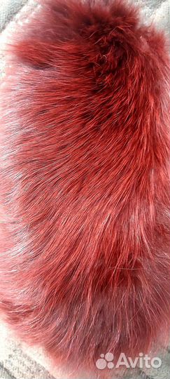 Натуральный меховой воротник