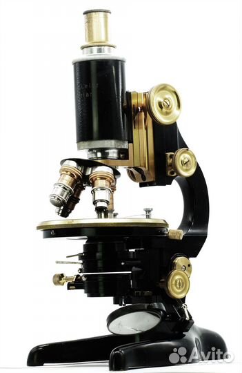 Микроскоп Leica Leitz начала 20 в. с апохроматами