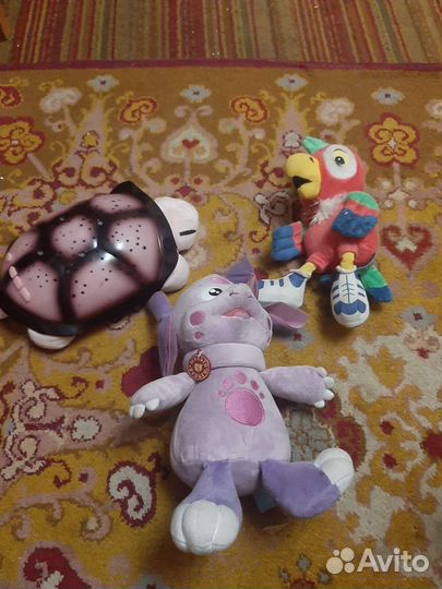Лунтик и другие мягкие игрушки