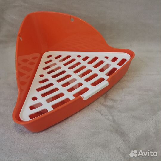 Туалет для крупных грызунов (угловой)