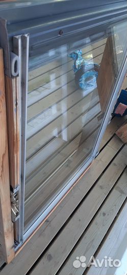 Два мансардных окна velux бу 98х78 деревянные