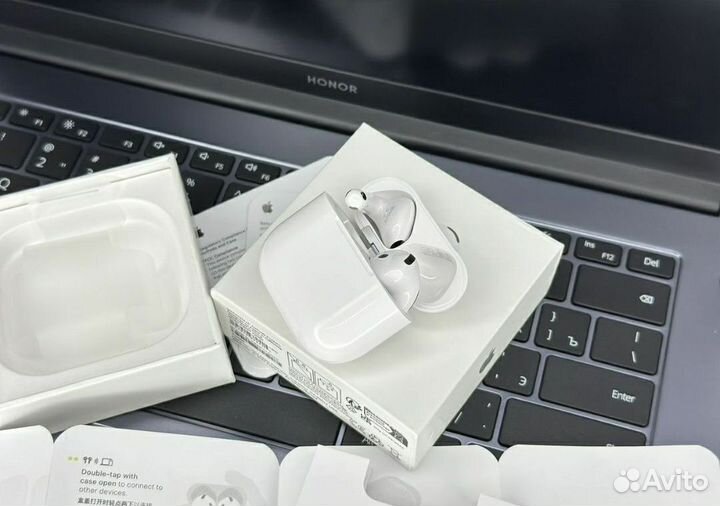 Наушники apple airpods 4 с шумоподавлением