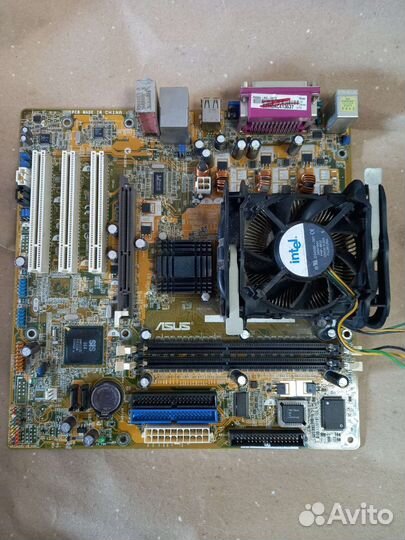 Материнки, блок питания, дисководы, жёсткий диск