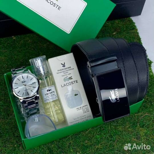 Подарочный набор lacoste 3в1