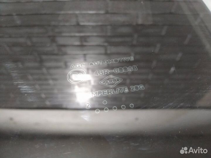 Стекло двери заднее левое Renault Duster легковой