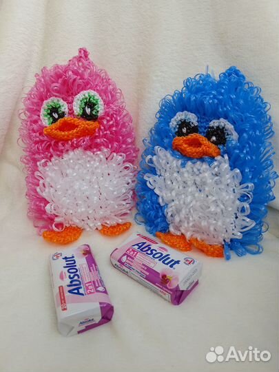 Мочалка игрушка