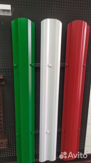 Металлический штакетник для забора