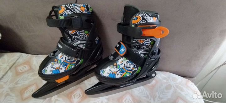 Коньки детские раздвижные