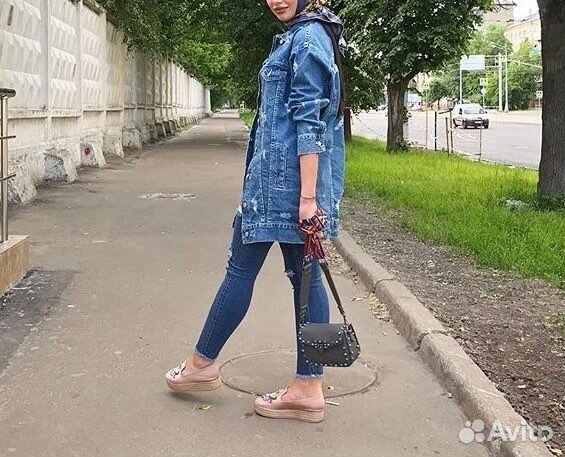 Джинсовая куртка zara