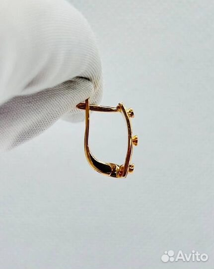 Золотые серьги