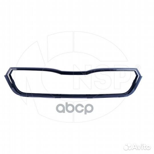 Молдинг решетки радиатора skoda Rapid II (20)