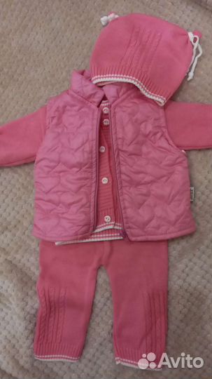 Вязанный костюм