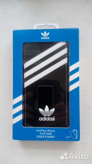 iPhone 6 чехол флип Адидас