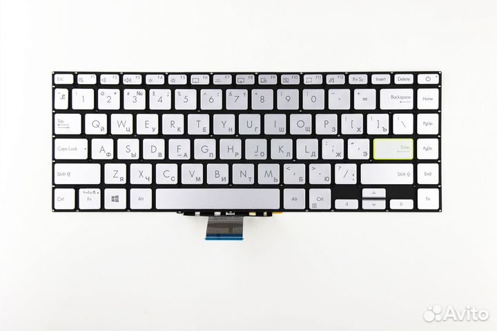 Клавиатура для Asus M413DA К413FA Серебро p/n: NS