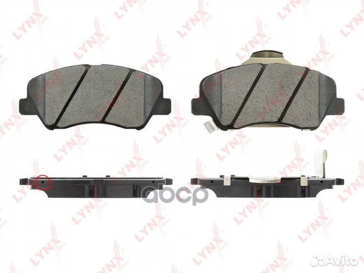 Колодки тормозные передние hyundai Solaris II 1