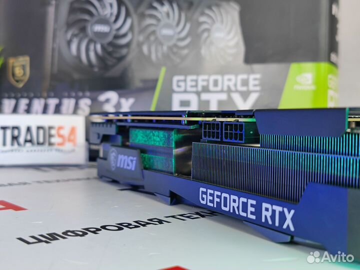 Видеокарта RTX 3070TI 8GB MSI Ventus 3X