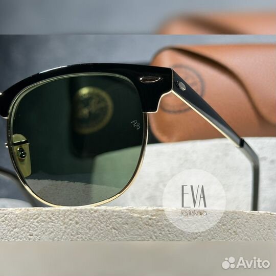 Очки Ray Ban Clubmaster Metal 3716 187