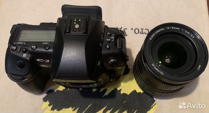 Фотоаппарат Olympus E-3 Body + 14-54mm