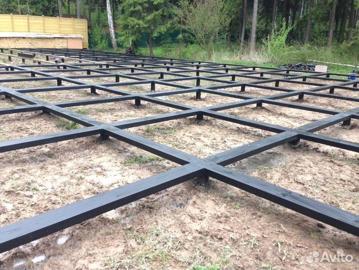 Винтовые сваи 108мм с установкой