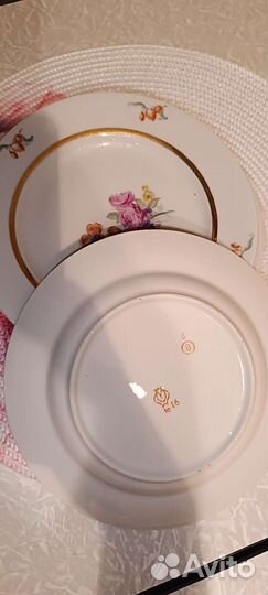 Тарелки СССР, Мейсенский букет