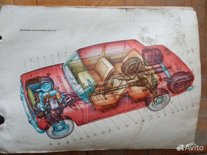 Альбом по ремонту Ваз 2101, классика