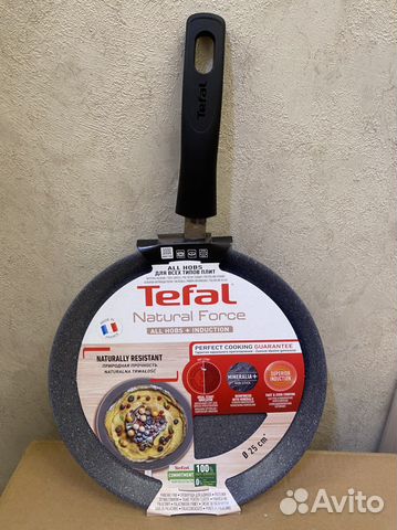 Сковорода блинная Tefal Natural Force 25 см