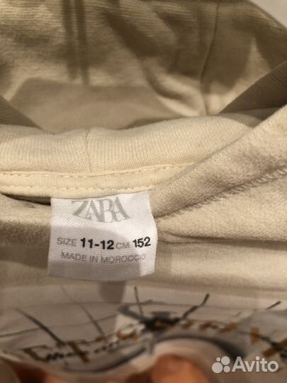 Худи толстовка свитшот Zara для девочки 152см