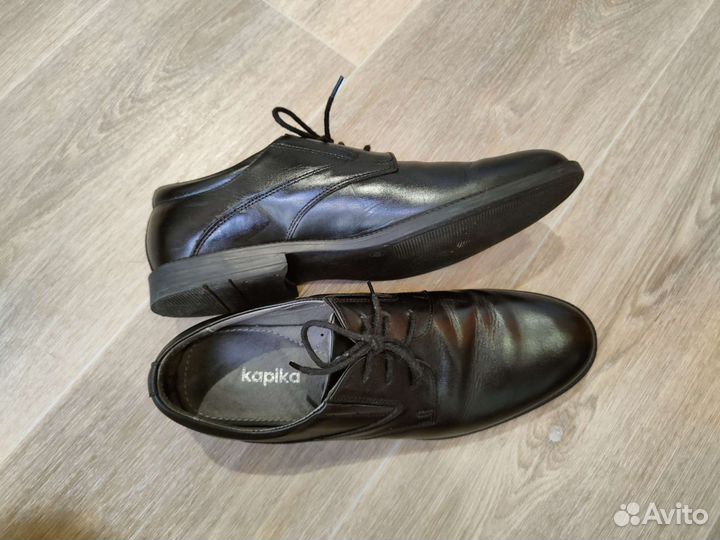 Туфли мужские Kapika, натуральная кожа, 40 размер