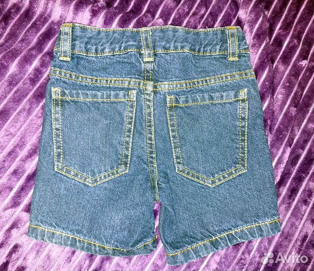 Новые джинсовые шорты Kiabi (3 года)