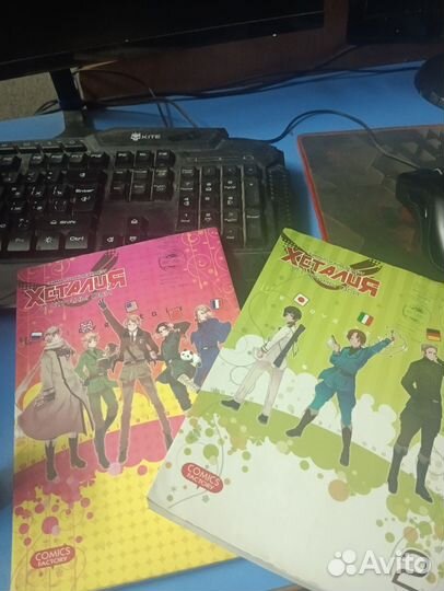 Хеталия и страны оси. манга 2 и 3 том