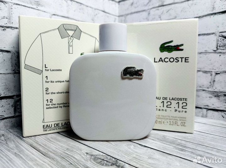 Мужская туалетная вода Lacoste L.12.12 Euro-lux
