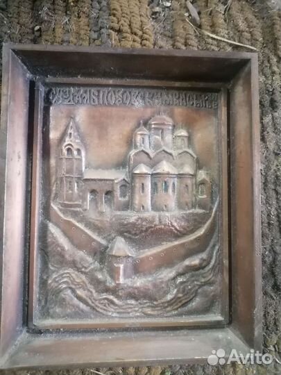 Меднолитая картина суздальский монастырь