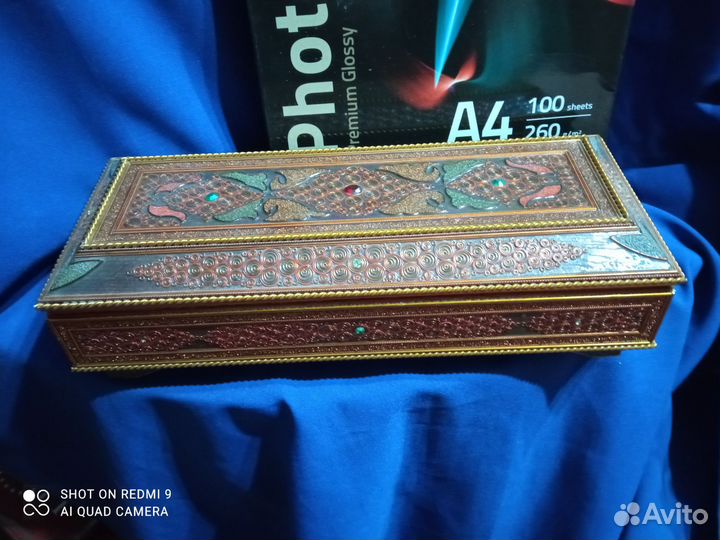 Шкатулка ручной работы, без ножей