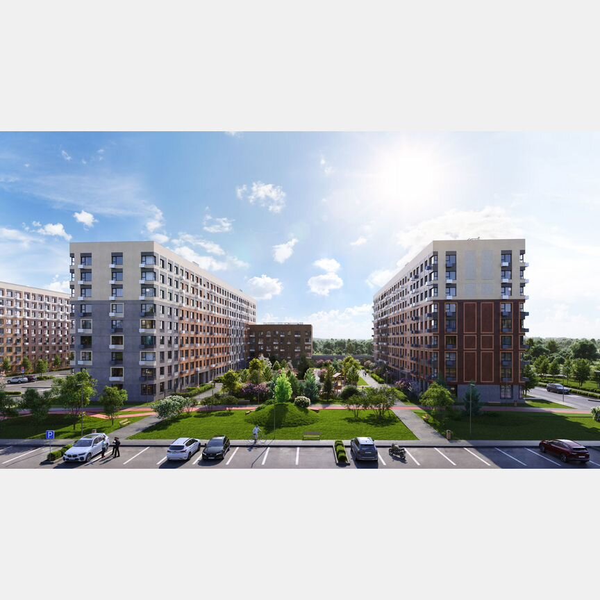 1-к. квартира, 34,6 м², 3/9 эт.