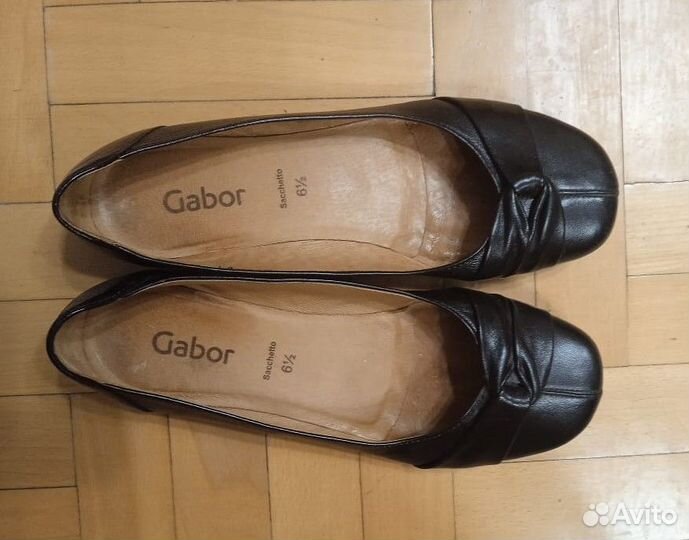 Туфли жен. Gabor, нат. кожа (разм. 6,5 - рос. 40)