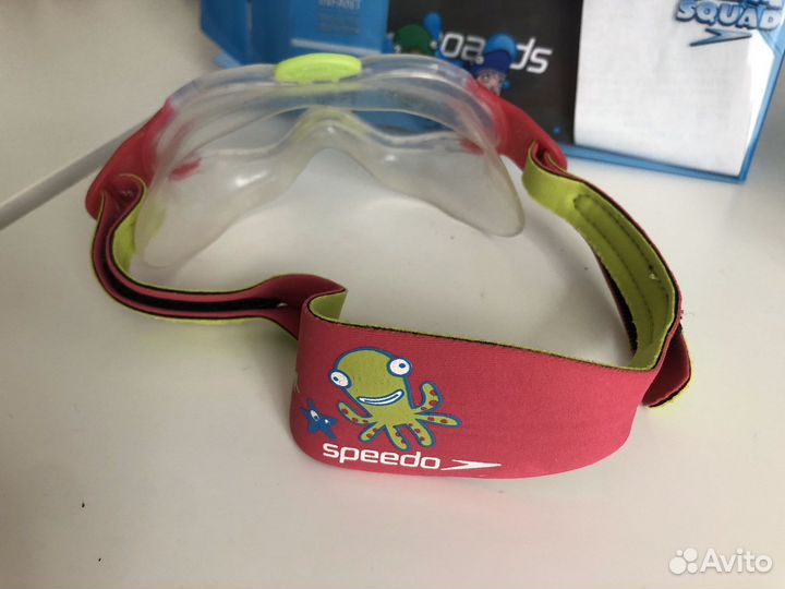 Маска для плавания детская