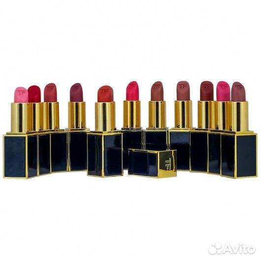 Набор помад Tom Ford 12шт(черный) тон 2