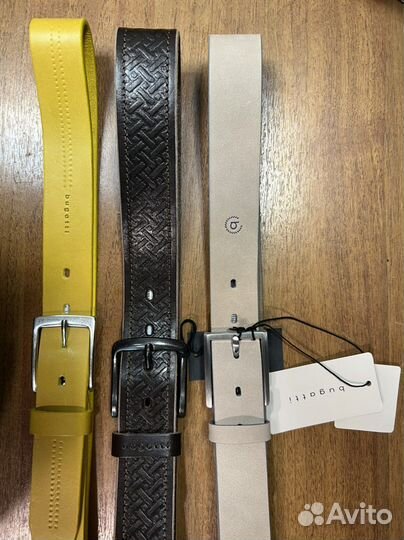 Ремень кожанный bugatti