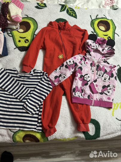 Детские вещи пакетом на девочку 80-86