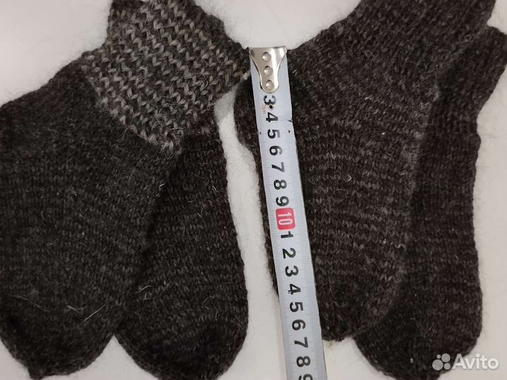 Носки пуховые, пух+шерсть