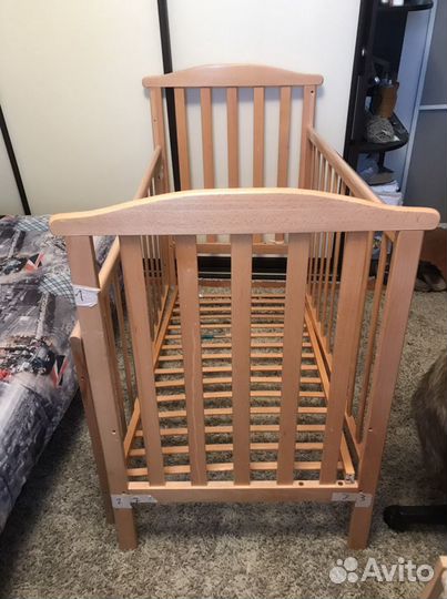 Кроватка детска дерево
