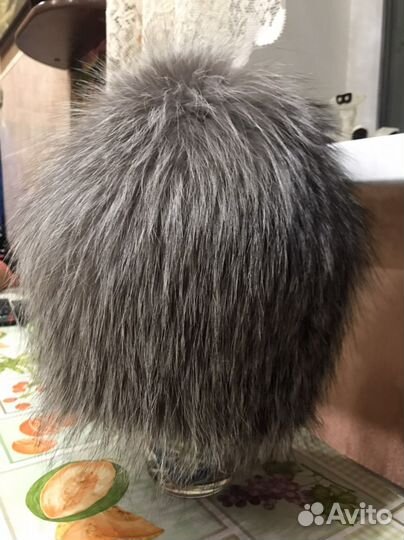 Шапка из чернобурки