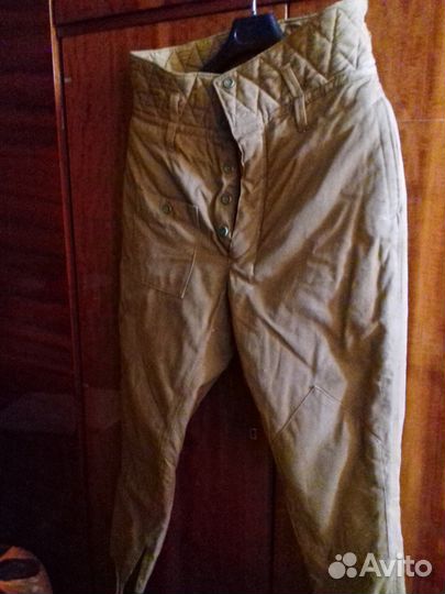 Новые ватные штаны (СССР рост 4, размер 50)