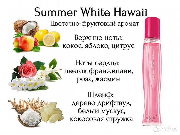 Туалетная вода эйвон