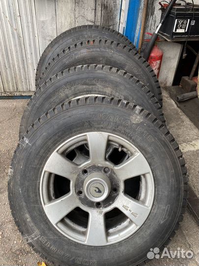 Kama 205/75 R-15 с дисками