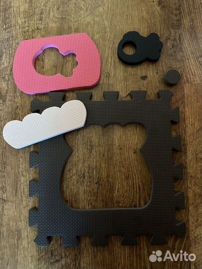 Развивающий коврик-пазл