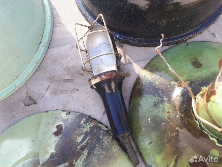 Светильник индустриальный СССР