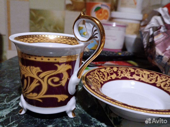 Чашка с блюдцем ГДР, Польша