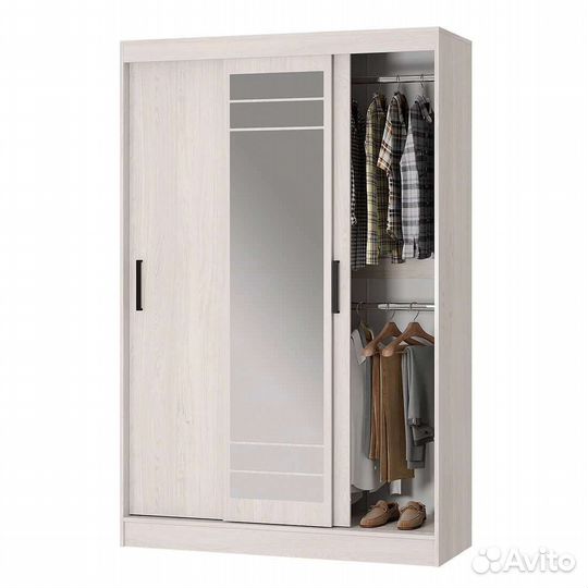 Шкаф купе с зеркалом 1,3м