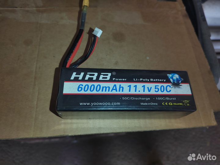 Аккумулятор lipo 3s